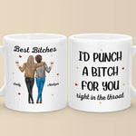 Custom Name Funny Best Friend Gifts for Women - Personalized Mugs