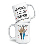 Custom Name Funny Best Friend Gifts for Women - Personalized Mugs