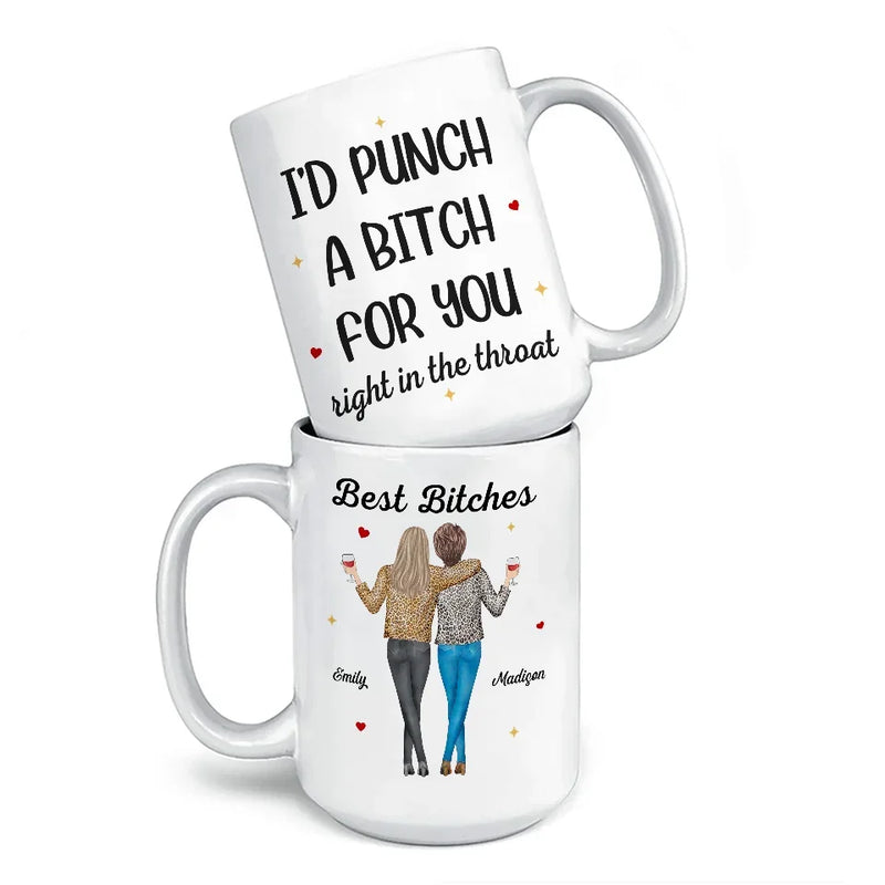 Custom Name Funny Best Friend Gifts for Women - Personalized Mugs