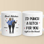 Custom Name Funny Best Friend Gifts for Women - Personalized Mugs