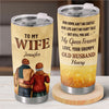 In You, I’ve Found My Home - Couple Personalized Custom Tumbler - Gift For Husband Wife, Anniversary