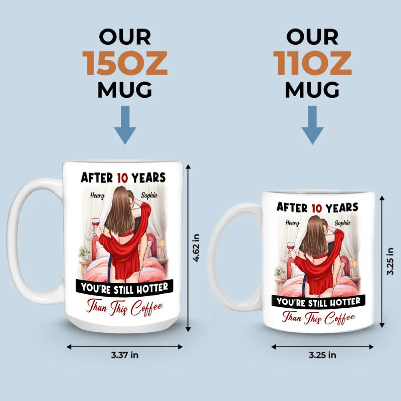 Custom Name Funny Anniversary Gifts for Couples - Personalized Mugs