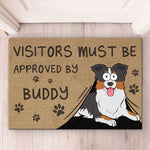 Custom Name Dog Welcome Gifts for Pet Lovers - Personalized Doormat