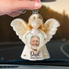 Custom Photo Your Love Will Always Be Our Guide - Memorial Personalized Custom Car Ornament - Acrylic Custom Shaped - Sympathy Gift For Family Members