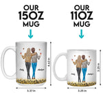 Custom Name Best Friend Gifts for Women - Personalized Mugs