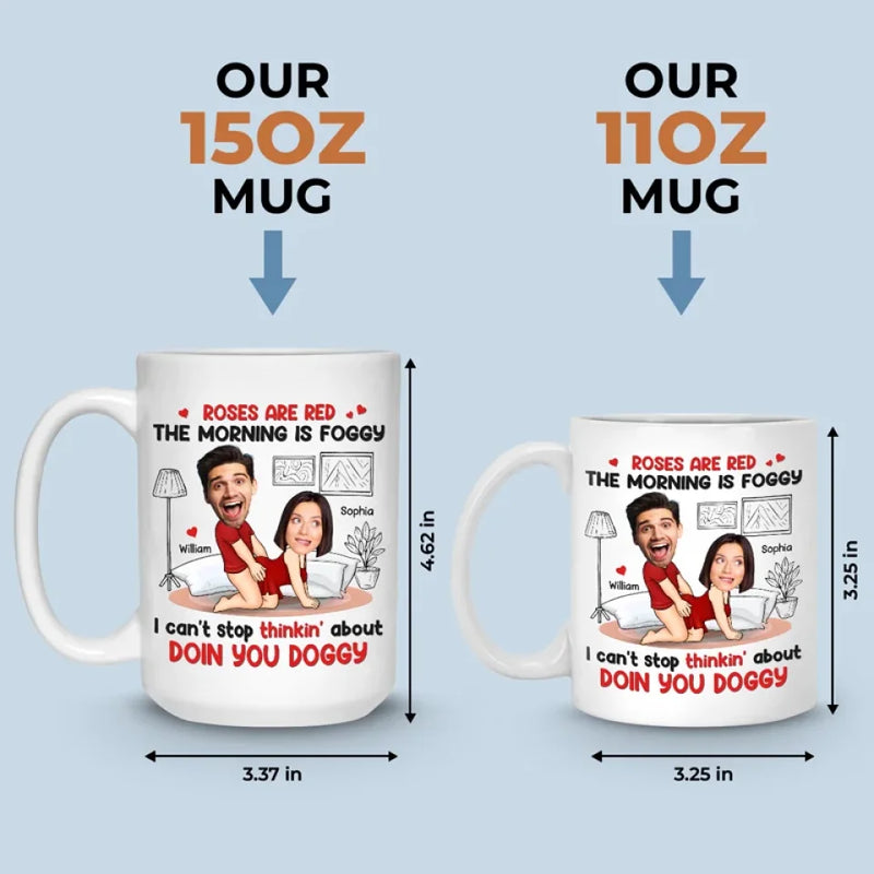 Custom Name Naughty Couple Gifts - Personalized Mug