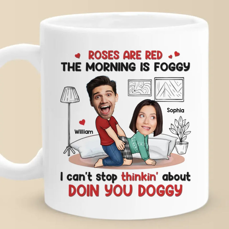 Custom Name Naughty Couple Gifts - Personalized Mug