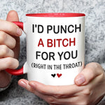 Custom Name Funny Best Friend Gifts for Women - Personalized Accent Mugs