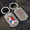 I Appreciate You, I Believe In You - Couple Personalized Custom Keychain - Christmas Gift For Husband Wife, Anniversary
