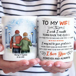 Custom Name Romantic Anniversary Gifts for Wife - Personalized Mugs