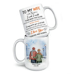 Custom Name Romantic Anniversary Gifts for Wife - Personalized Mugs