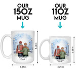 Custom Name Romantic Anniversary Gifts for Wife - Personalized Mugs