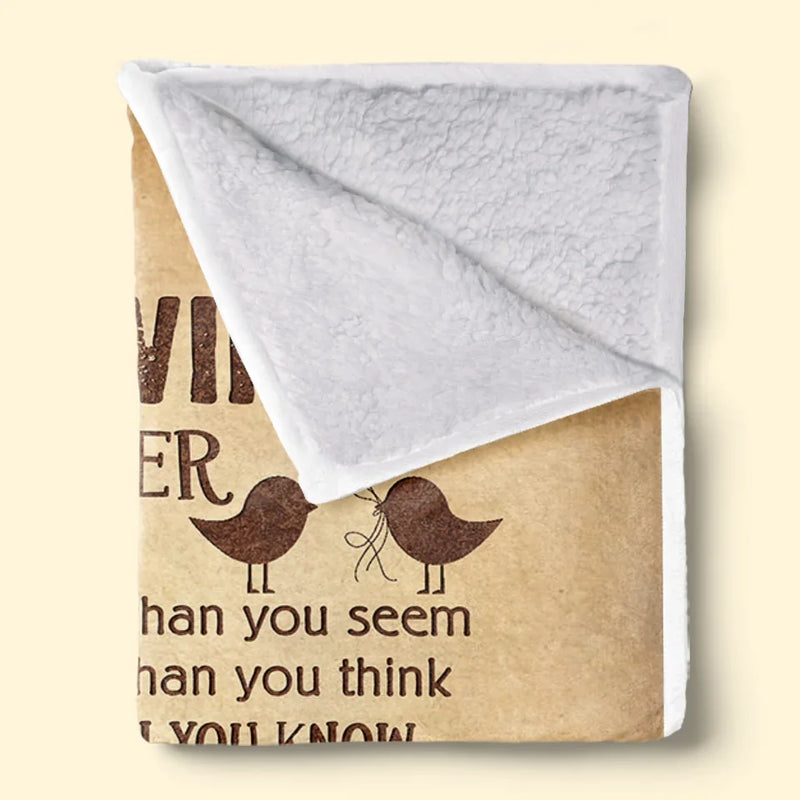 Custom Name Romantic Wife Gifts - Personalized Blanket