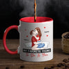 Together Is My Favorite Place To Be - Couple Personalized Custom Accent Mug - Gift For Husband Wife, Anniversary