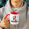 Together Is My Favorite Place To Be - Couple Personalized Custom Accent Mug - Gift For Husband Wife, Anniversary