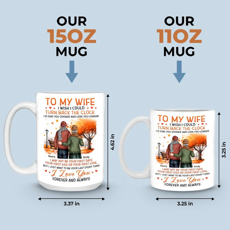 Custom Name Romantic Gifts for Wife - Personalized Mugs