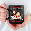 All My Love Is For You - Couple Personalized Custom Black Mug - Gift For Husband Wife, Anniversary