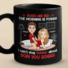 All My Love Is For You - Couple Personalized Custom Black Mug - Gift For Husband Wife, Anniversary