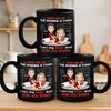 All My Love Is For You - Couple Personalized Custom Black Mug - Gift For Husband Wife, Anniversary