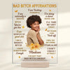 Custom Photo I Don't Chase I Attract Self-Love - Affirmation Personalized Custom Rectangle Shaped Acrylic Plaque - Gift For Yourself