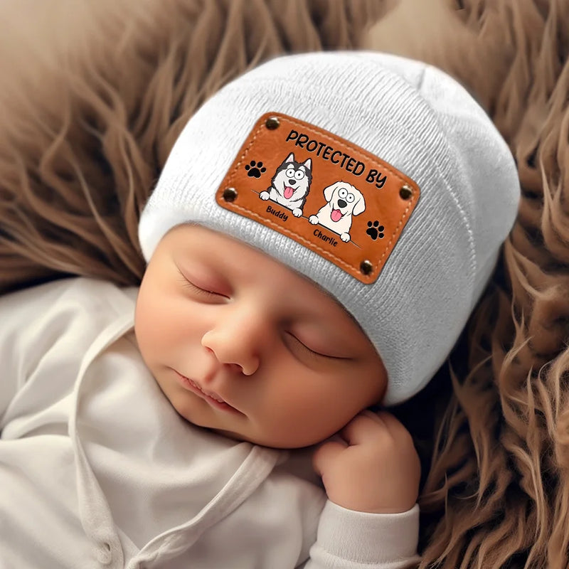 Choose Happiness, Always And Forever - Dog & Cat Personalized Custom Baby Beanie Hat - Gift For Pet Owners, Pet Lovers
