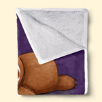 Custom Name Sleepy Sloth Mom Gifts - Personalized Blanket