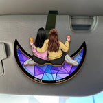Custom Name Friendship Gifts for Women - Personalized Car Visor Clip