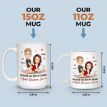 Custom Name Funny Adult Couple Gifts - Personalized Mugs