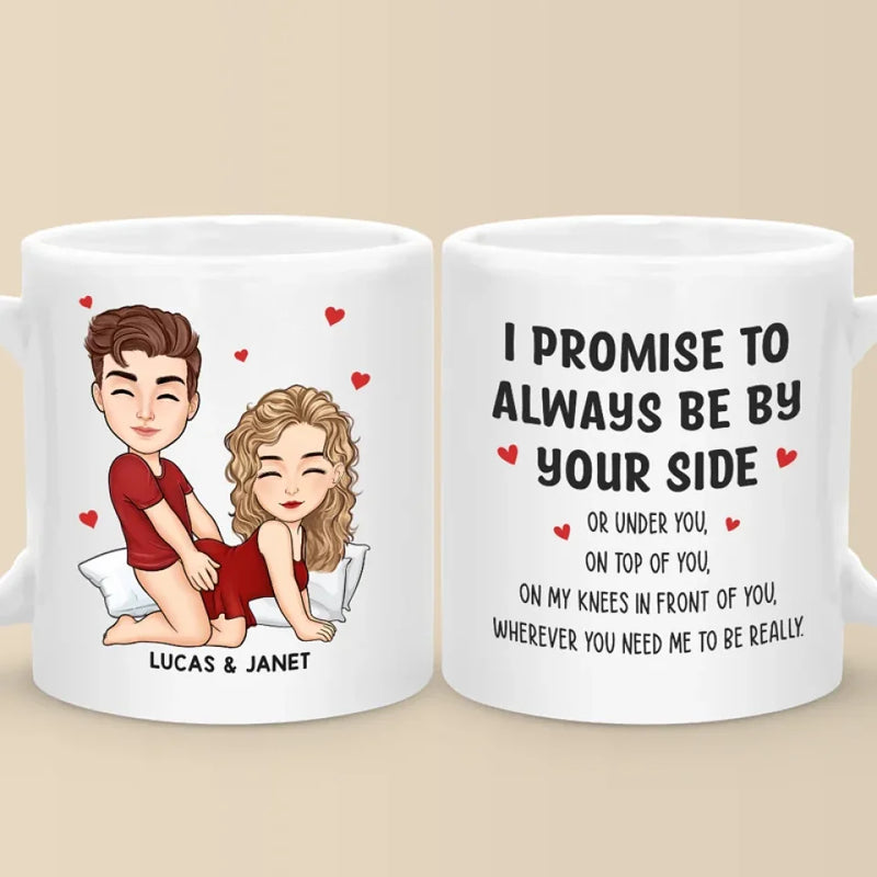 You’re My Everything, Always - Couple Personalized Custom Mug - Gift For Husband Wife, Anniversary