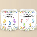 Custom Name First Mom Now Grandma Gifts - Personalized Mugs