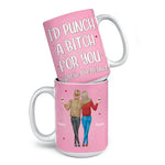 Custom Name Funny Best Friend Gifts - Personalized Mugs