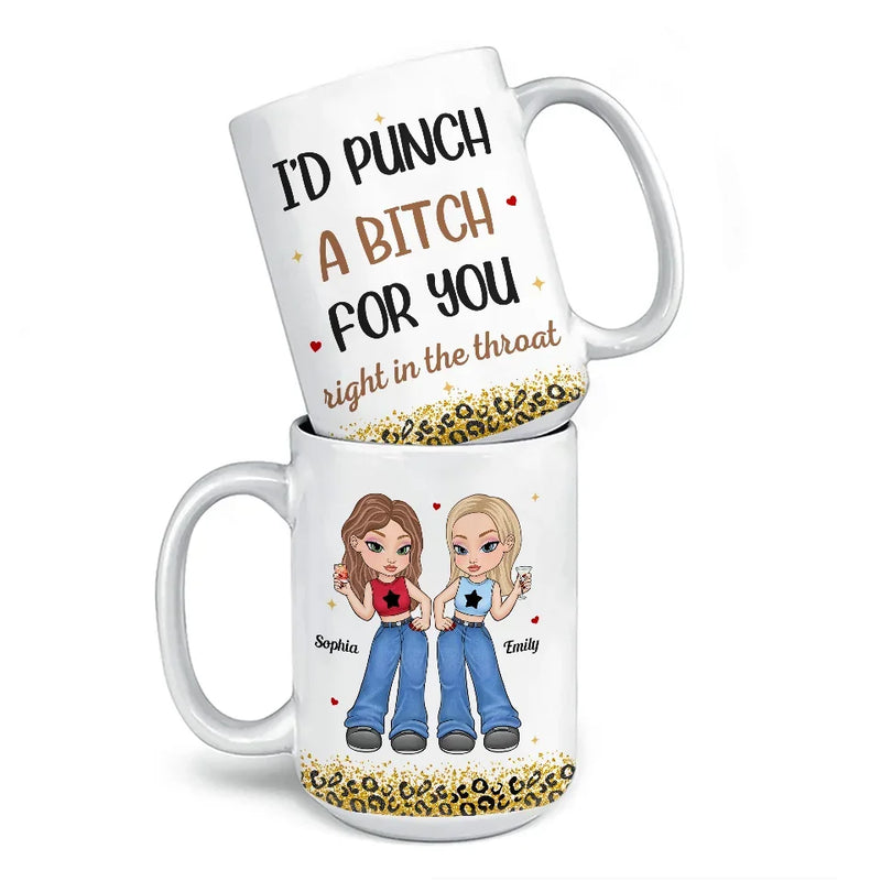 Custom Name Funny Best Friend Gifts for Women - Personalized Mugs