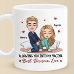 Custom Name Funny Adult Couple Gifts - Personalized Mugs