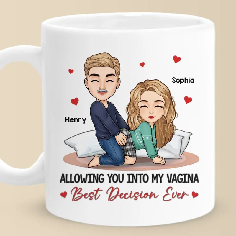 Custom Name Funny Adult Couple Gifts - Personalized Mugs