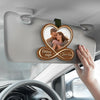 Custom Photo All Of Me Loves All Of You - Couple Personalized Custom Car Visor Clip - Gift For Husband Wife, Anniversary