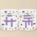Custom Name First Mom Now Grandma Gifts - Personalized Mugs