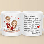 Funny Husband Gifts - Cheeky Love Mugs