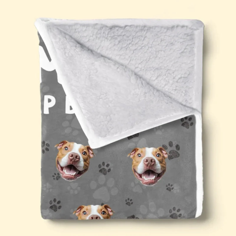 Funny Dog Mom Official Nap Blanket Gifts - Blanket