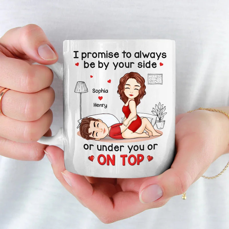 Custom Name Funny Naughty Couple Gifts - Personalized Mugs