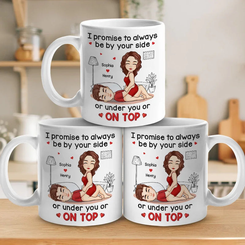 Custom Name Funny Naughty Couple Gifts - Personalized Mugs