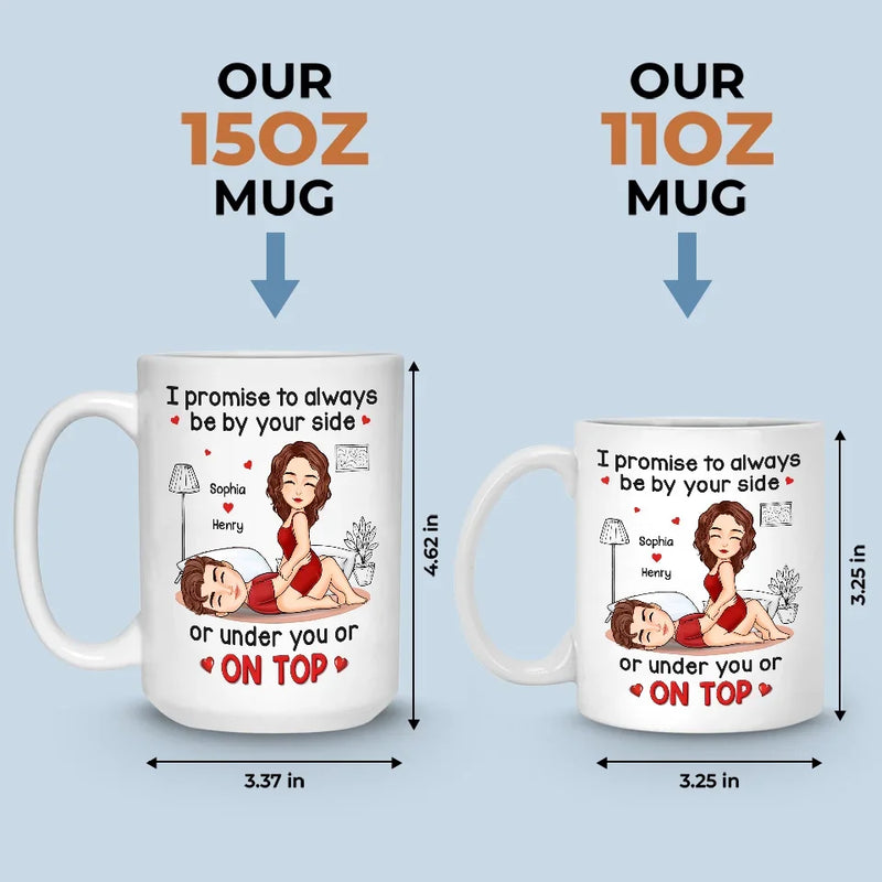 Custom Name Funny Naughty Couple Gifts - Personalized Mugs