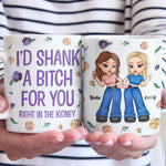 Custom Name Funny Best Friend Gifts - Personalized Mugs