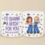 Custom Name Funny Best Friend Gifts - Personalized Mugs