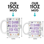 Custom Name Funny Best Friend Gifts - Personalized Mugs