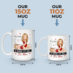 Custom Name Funny Naughty Couple Gifts - Personalized Mugs