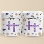 Custom Name First Mom Now Grandma Gifts - Personalized Mugs