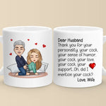 Funny Husband Gifts - Cheeky Love Mugs