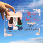 Custom Name Mother Daughter Gifts - Personalized Acrylic Plaque