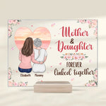 Custom Name Mother Daughter Gifts - Personalized Acrylic Plaque