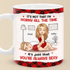I’m Here For You - Couple Personalized Custom Mug - Gift For Husband Wife, Anniversary